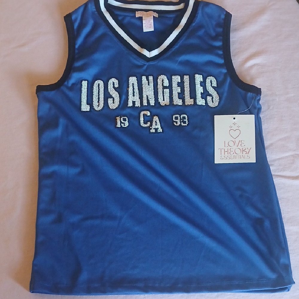 Theory Kids V-Neck Blue Jersey